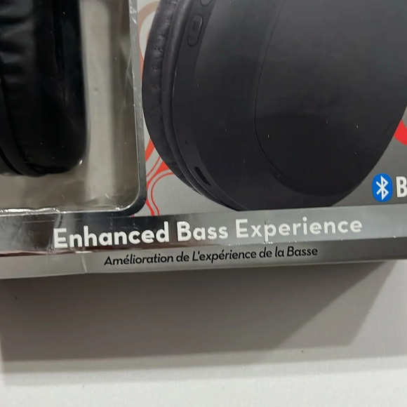 Maxell 199793 Bass 13 Wireless Headphone with Mic - Black - New - Picture 3 of 6